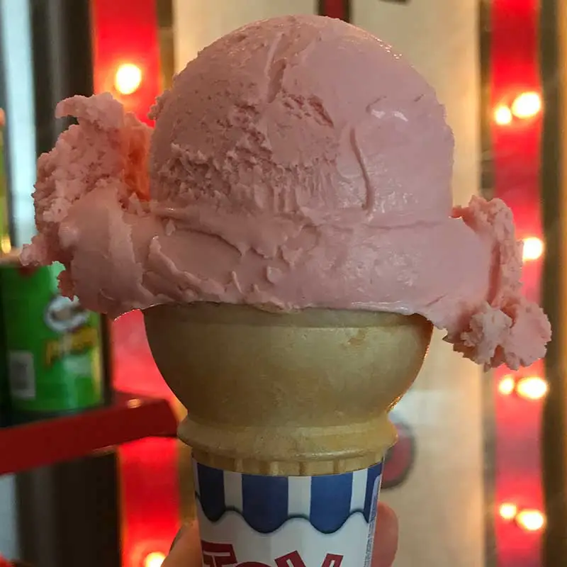 The Strawberry Custard from Lickity Split